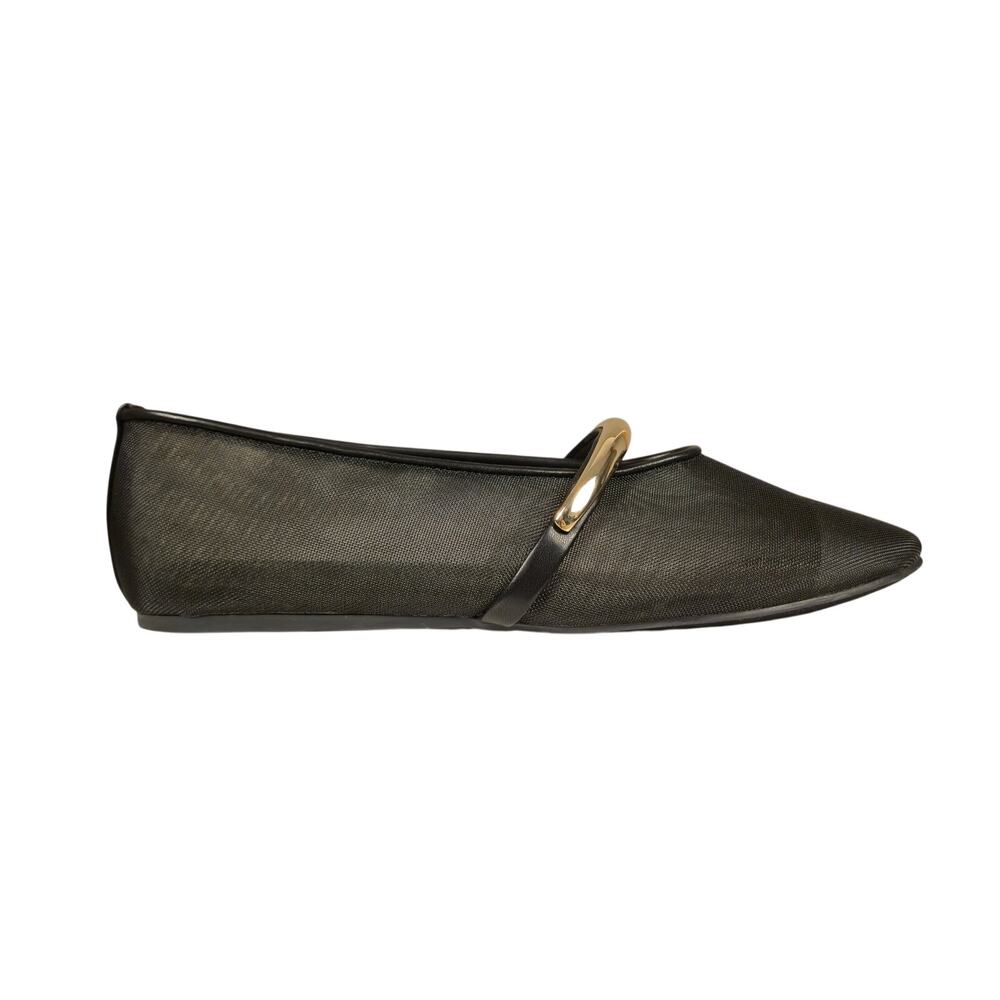 I.N.C. International Concepts Women's Rahmi Mary-Jane Mesh Black Size 6.5 NIB